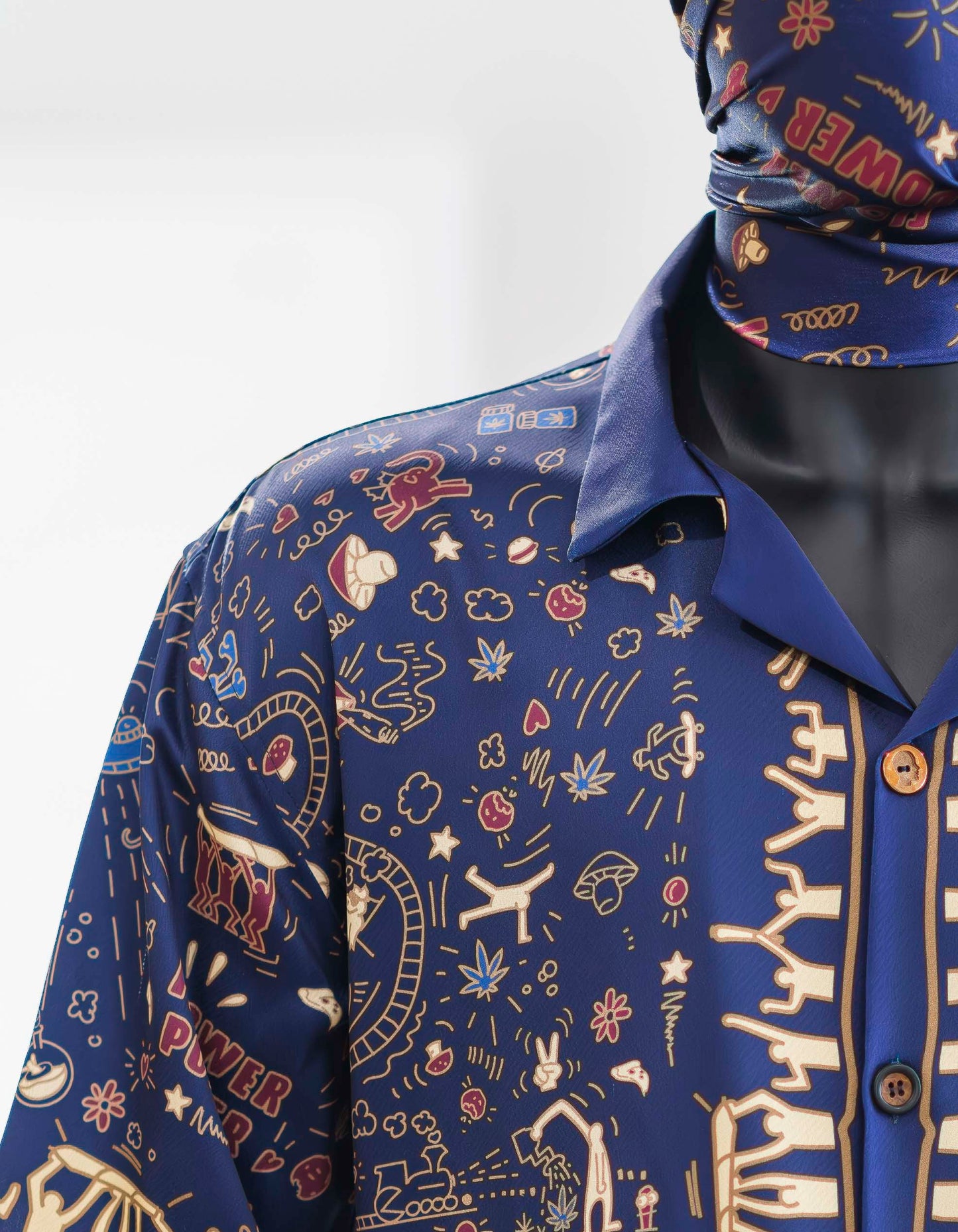 Don Camisa: Mind Trip Silk Shirt